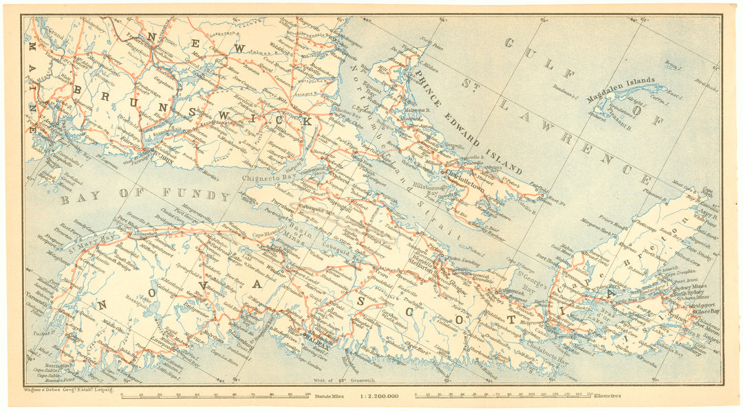 New Brunswick, Nova Scotia, and Prince Edward Island 1907