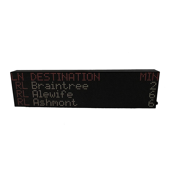NEW! Boston MBTA LED Arrival Sign