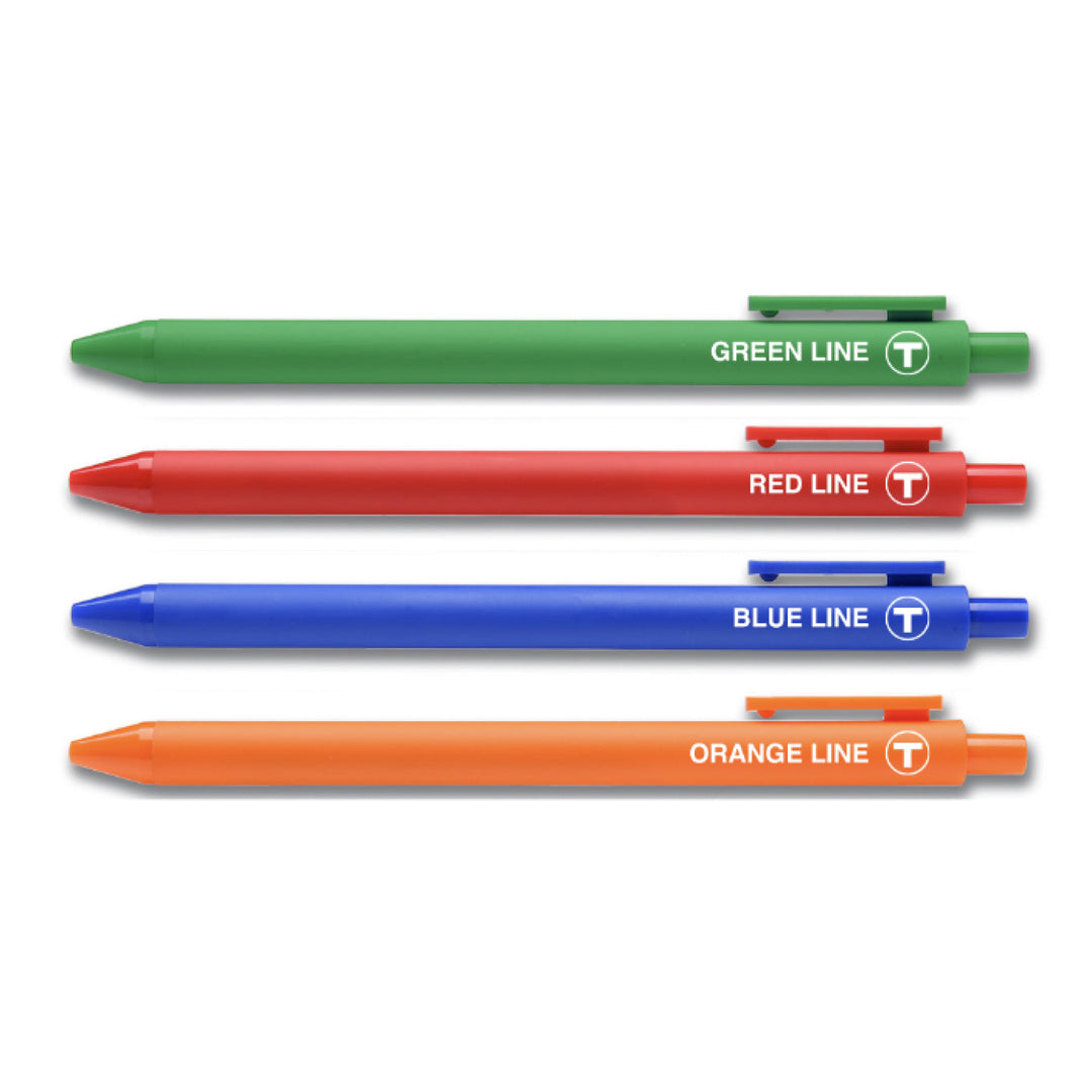 Boston MBTA Ballpoint Pen Set