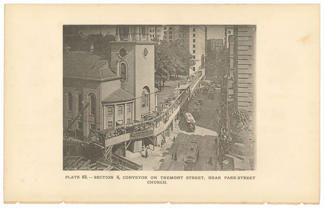 BTC Report 02 1896 Plate 42: Conveyor on Tremont Street, Boston, Massachusetts