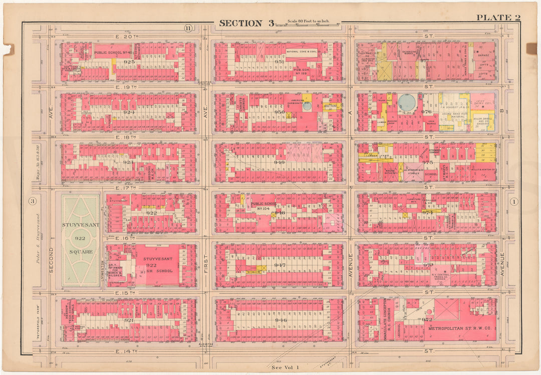 Manhattan, New York, Vol. 2, 1909 Plate 002