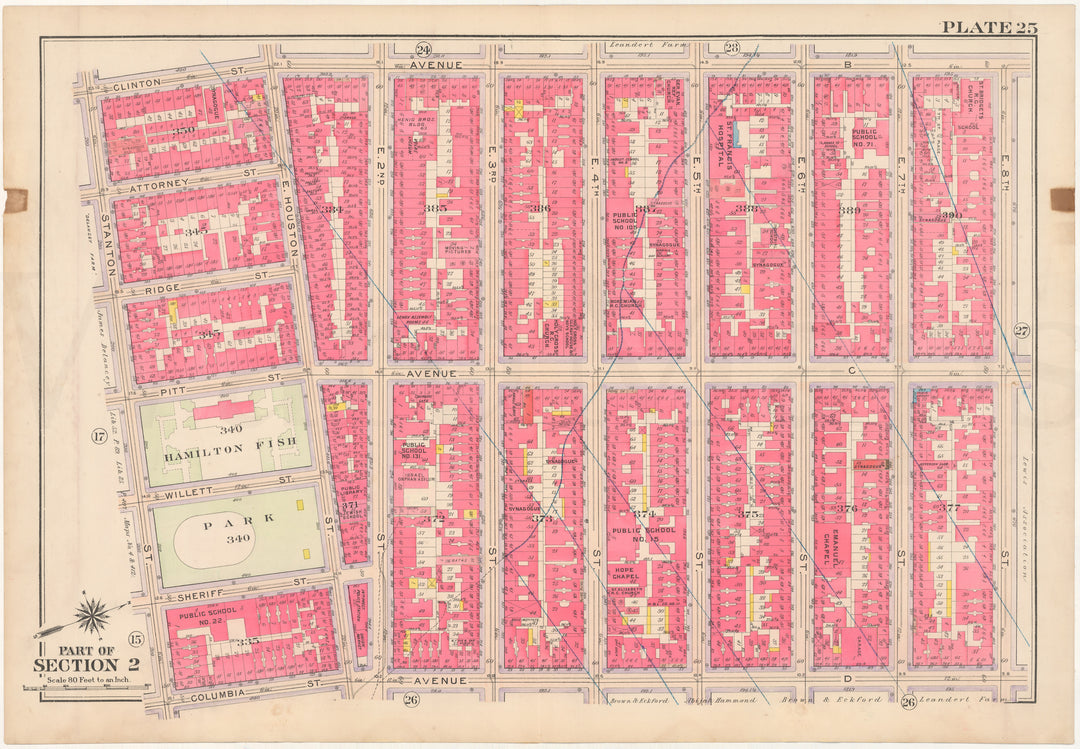 Manhattan, New York 1909 Vol. 1: Plate 025