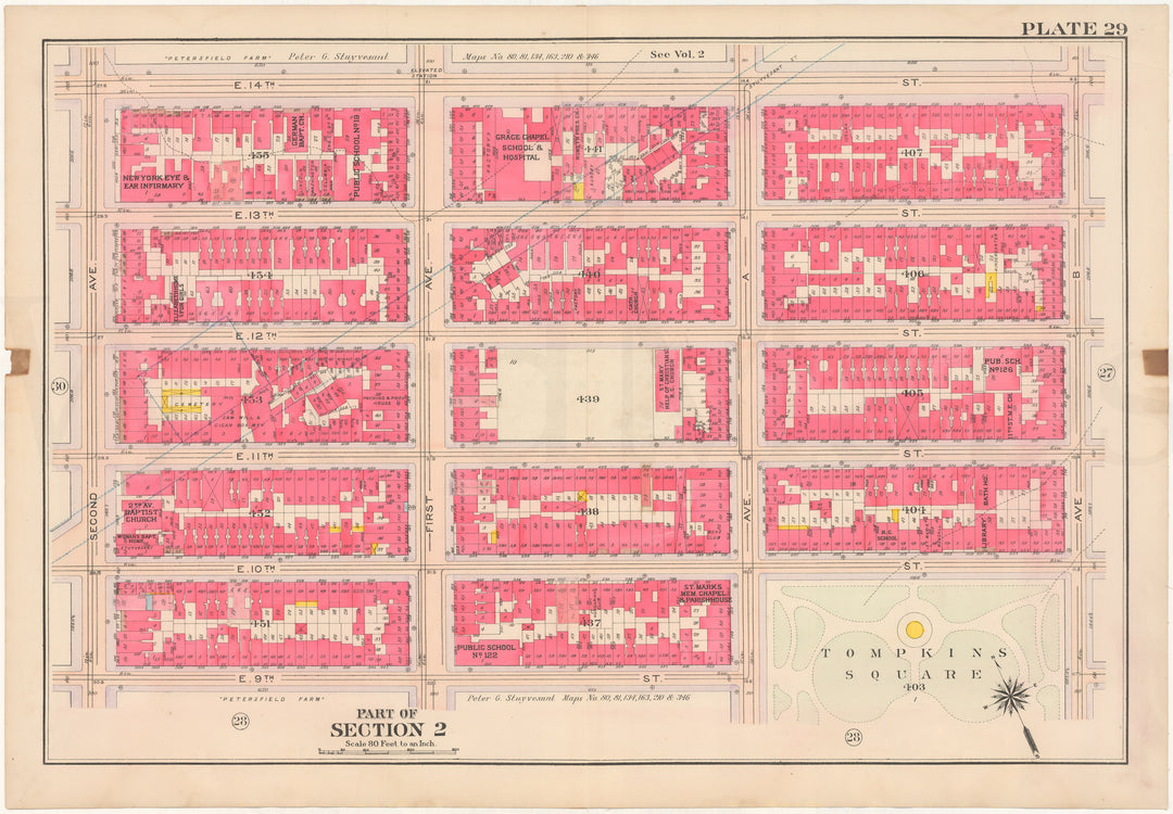 Manhattan, New York 1909 Vol. 1: Plate 029
