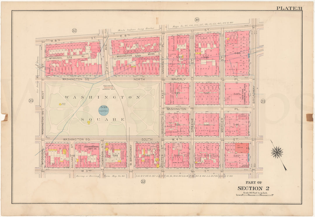 Manhattan, New York 1909 Vol. 1: Plate 031