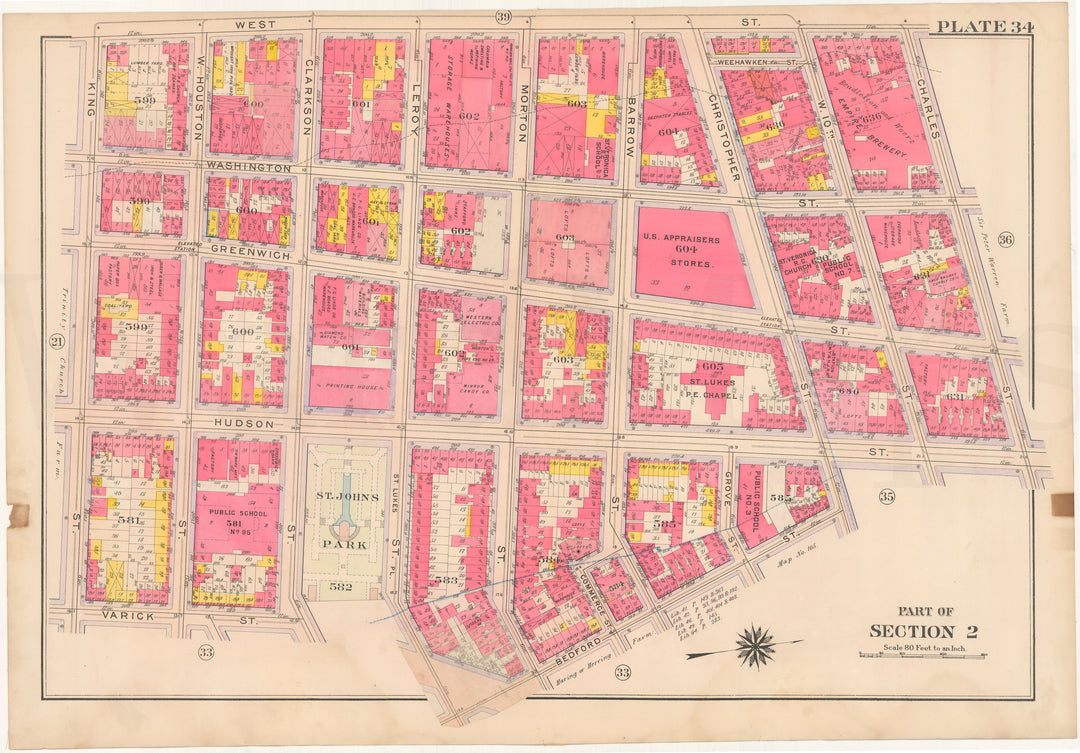 Manhattan, New York 1909 Vol. 1: Plate 034
