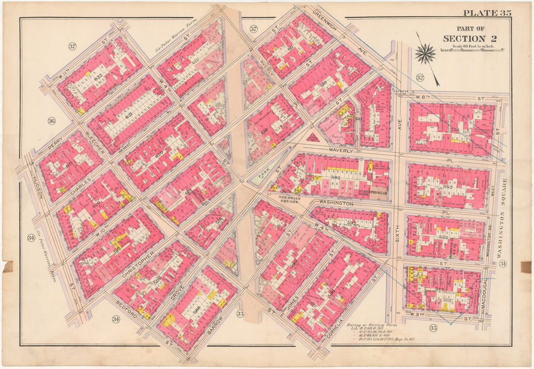 Manhattan, New York 1909 Vol. 1: Plate 035
