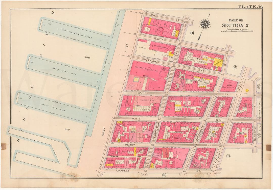 Manhattan, New York 1909 Vol. 1: Plate 036