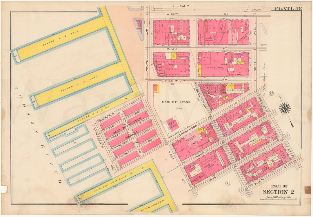 Manhattan, New York 1909 Vol. 1: Plate 038