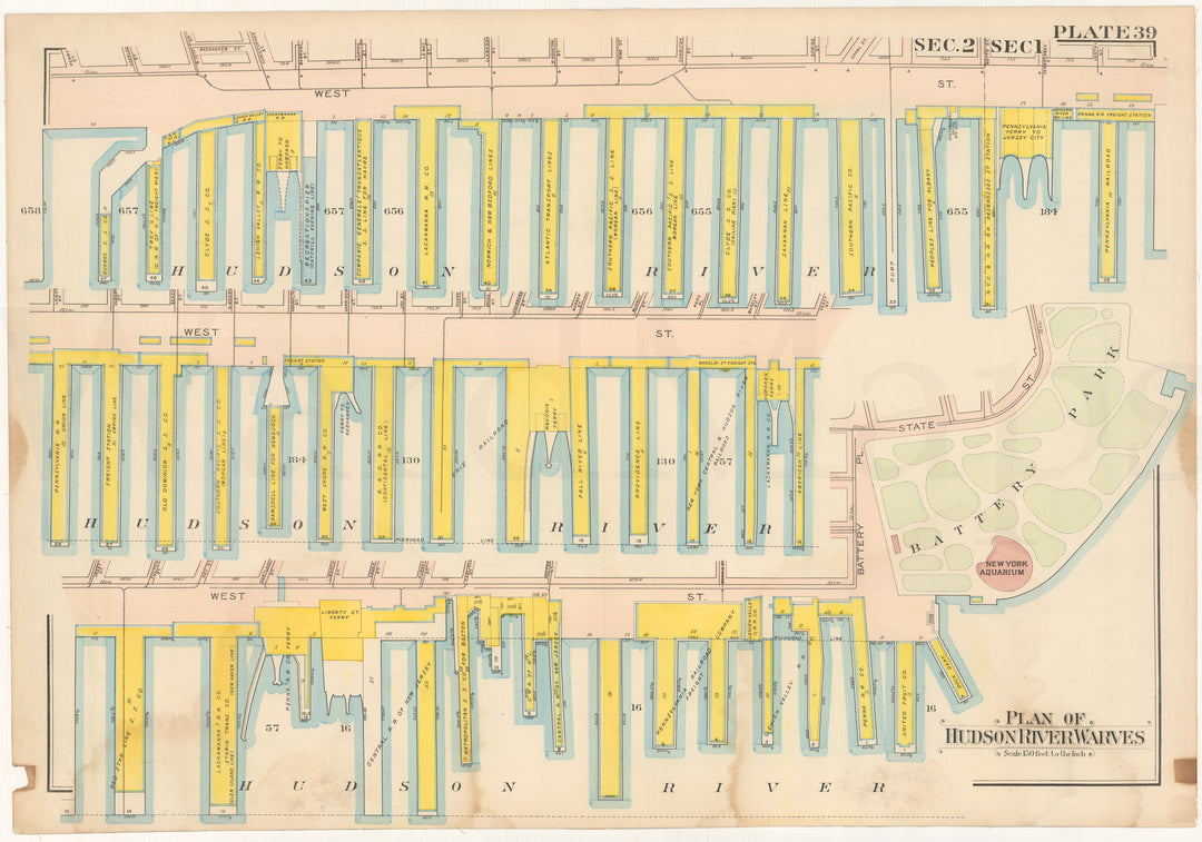 Manhattan, New York 1909 Vol. 1: Plate 039