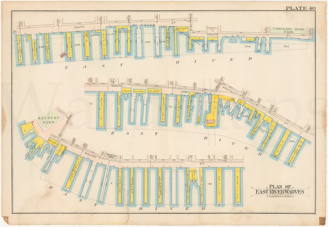 Manhattan, New York 1909 Vol. 1: Plate 040