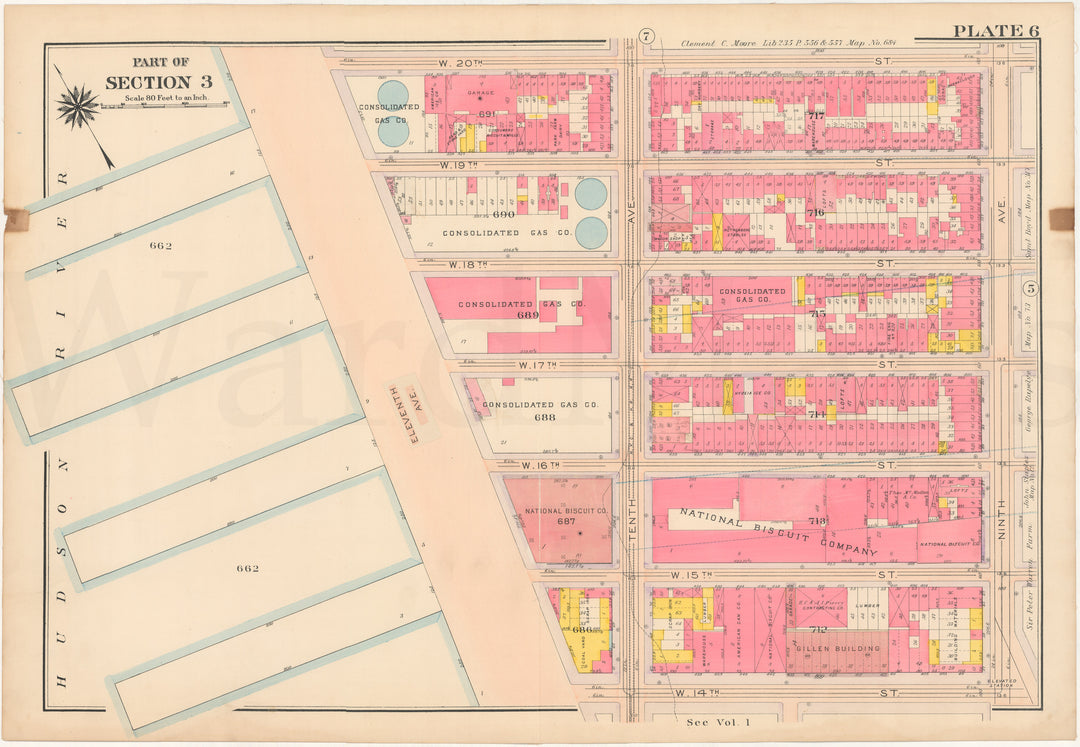 Manhattan, New York, Vol. 2, 1909 Plate 006