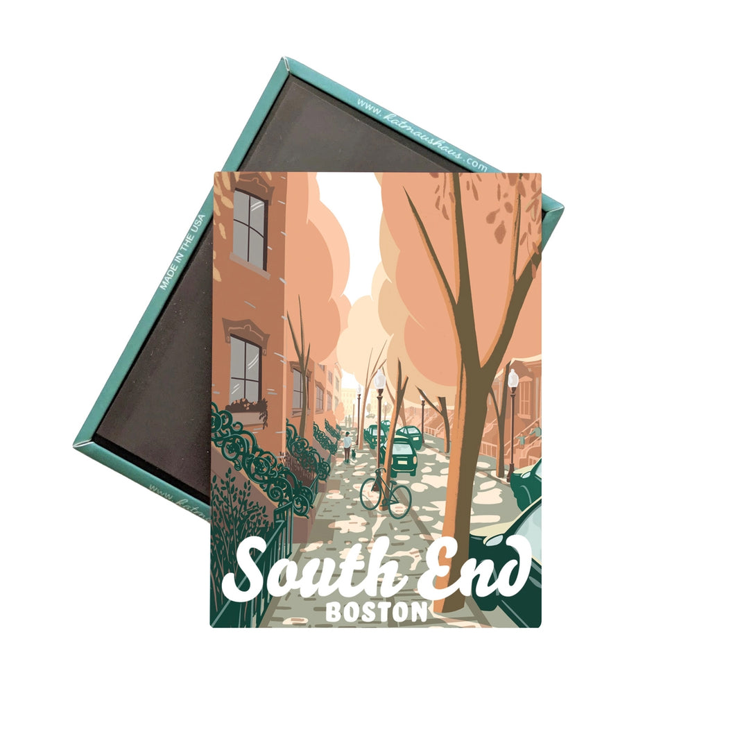 South End (Summer), Boston, Massachusetts Magnet