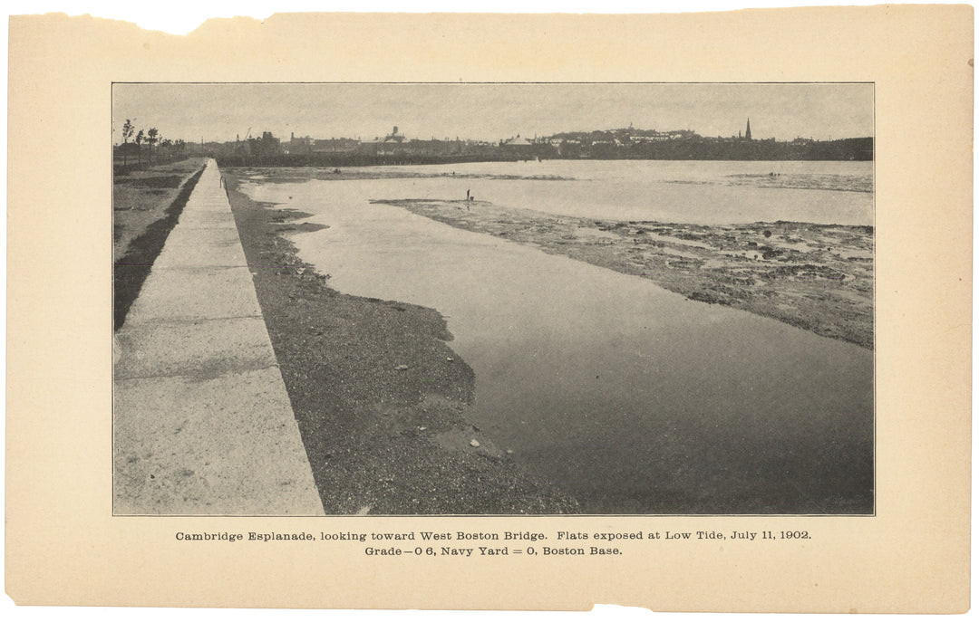 Charles River Dam Report 1903: Embankment, Cambridge, Massachusetts (July 1902)