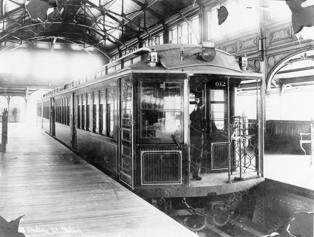 Rapid Transit at Dudley Terminal, Roxbury, Massachusetts, May 3, 1901