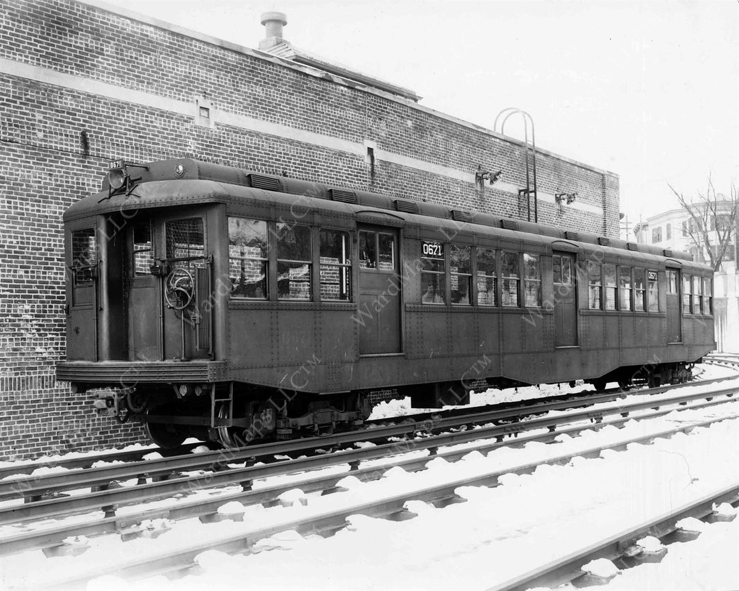 Cambridge-Dorchester Type 3 Rapid Transit Car, Cambridge, Massachusetts 1922
