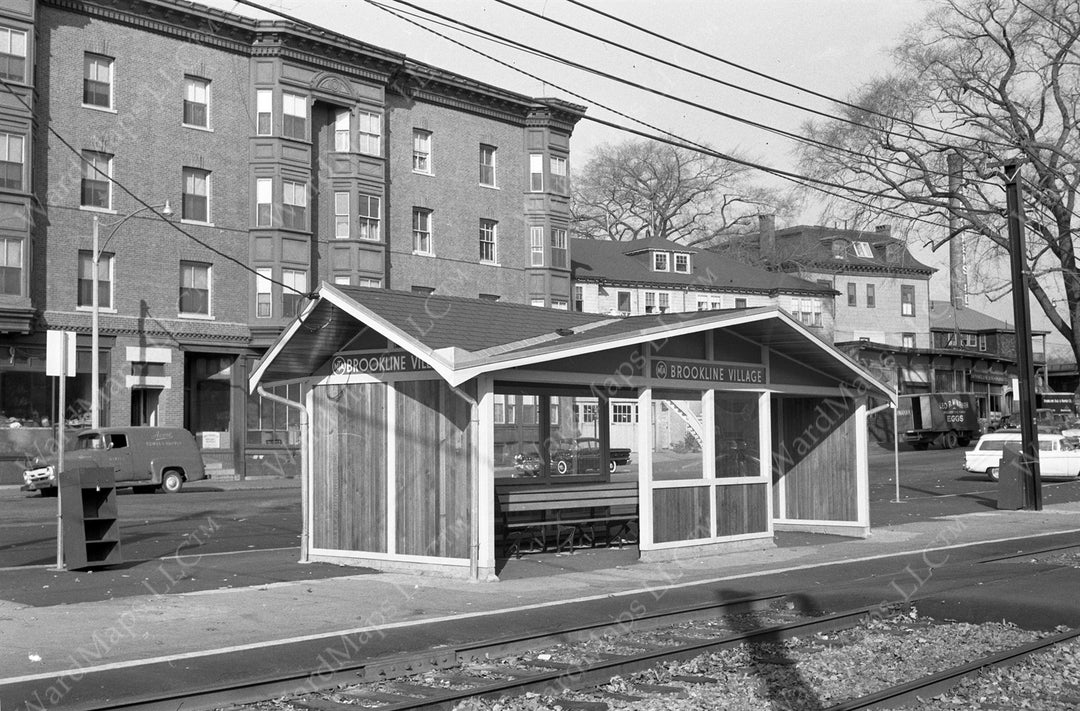 Brookline Village Station, Massachusetts, November 12, 1959