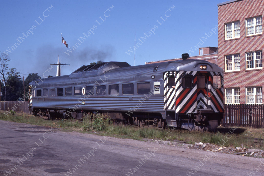 Penn Central / MBTA Rail Diesel Car, Early 1970s