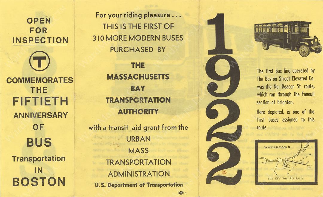 50 Years of Bus Transit in Boston, Massachusetts 1972 (Side A)