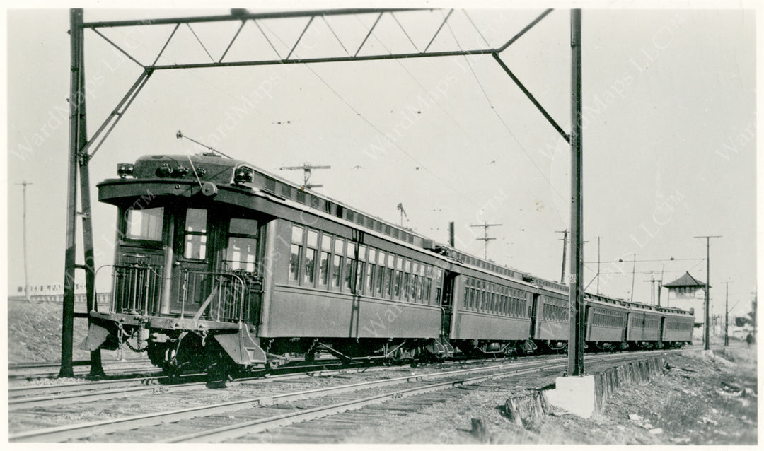 BRB&L Electric Train, Revere, Massachusetts 1929