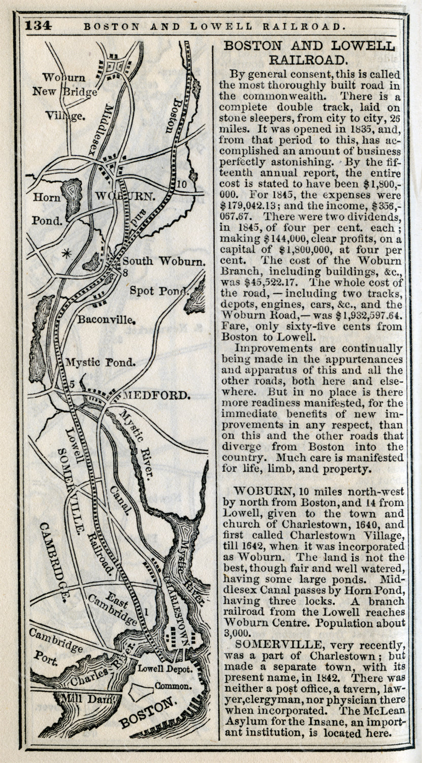 Boston & Lowell Railroad (Massachusetts) 1847