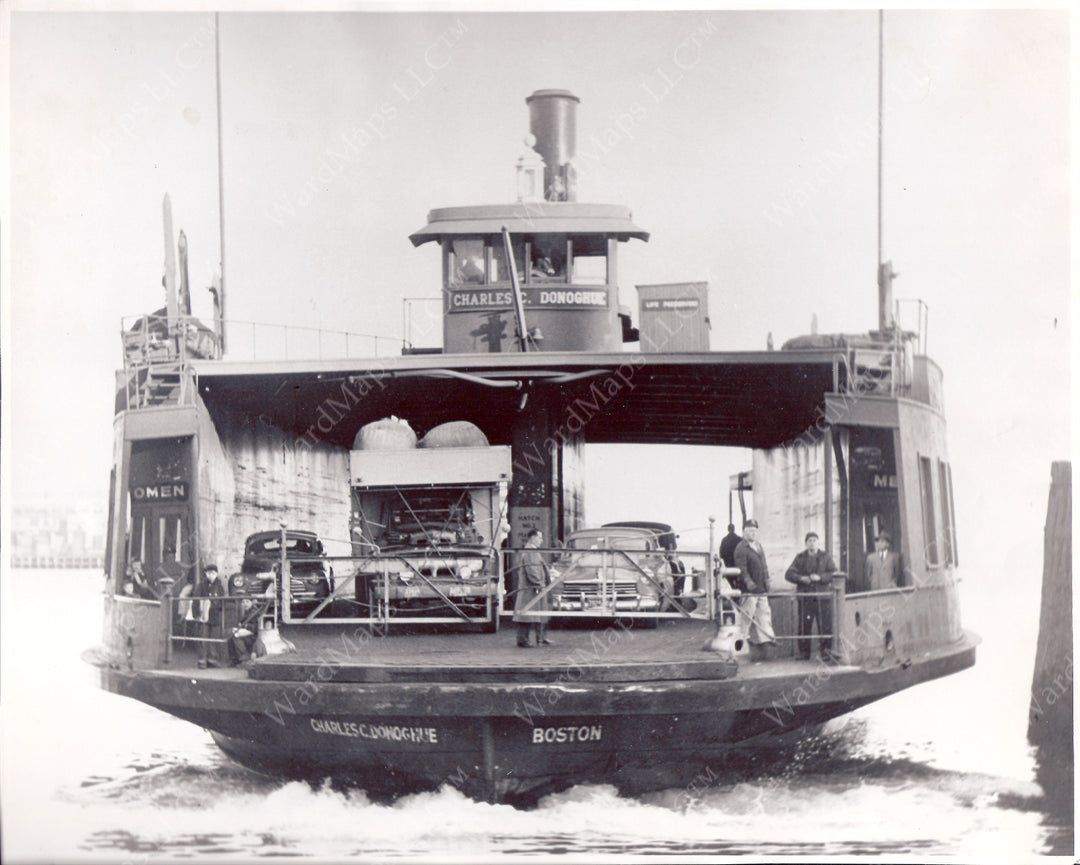 Boston Ferry Charles C. Donoghue, Boston, Massachusetts Circa 1950