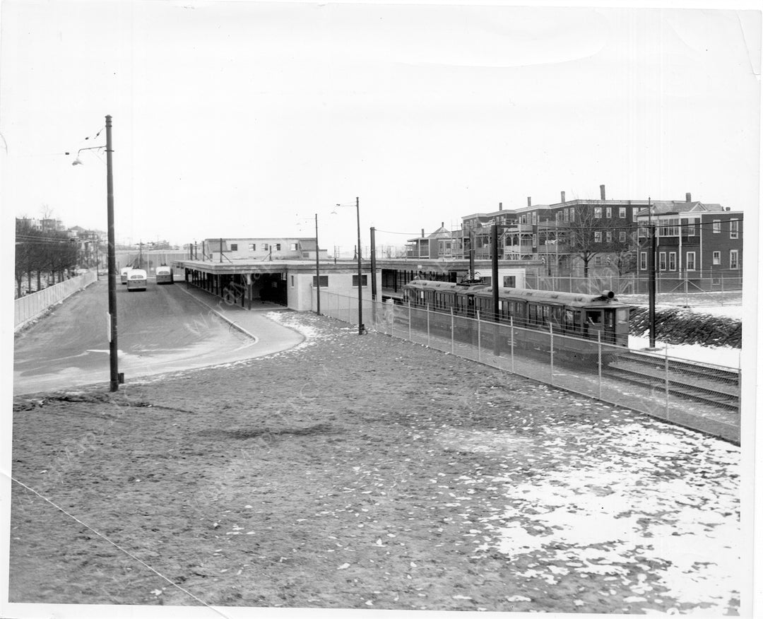 Orient Heights Station, East Boston, Massachusetts, January 11, 1952