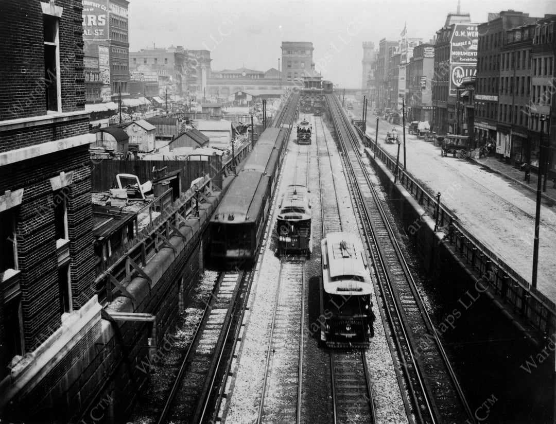 Haymarket Incline, Boston, Massachusetts, July 19, 1901