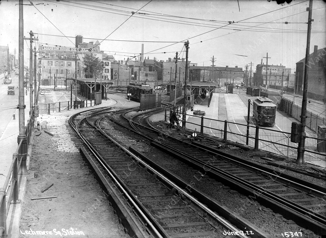 Lechmere Terminal, Cambridge, Massachusetts, June 7, 1922