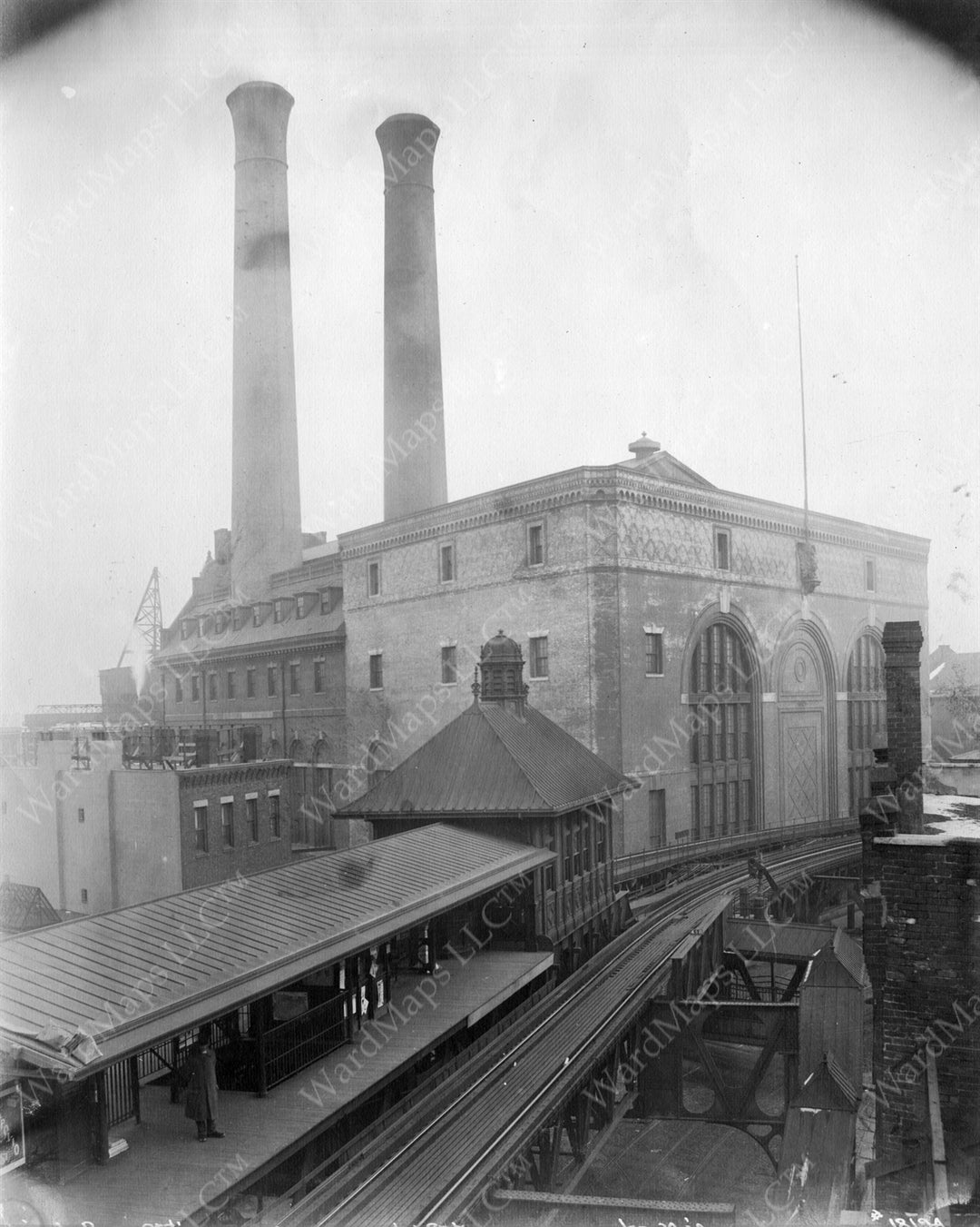 Battery Street Station, Boston, Massachusetts 1901