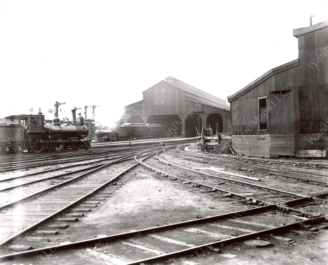 Boston & Albany Railroad Terminal Shed, Boston, Massachusetts, June 9, 1898
