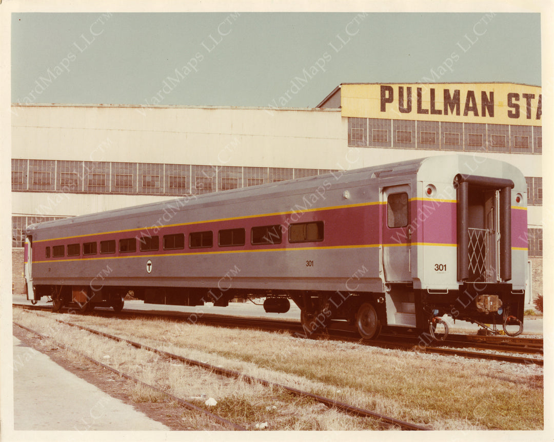 MBTA Commuter Rail Coach #301, Circa 1978