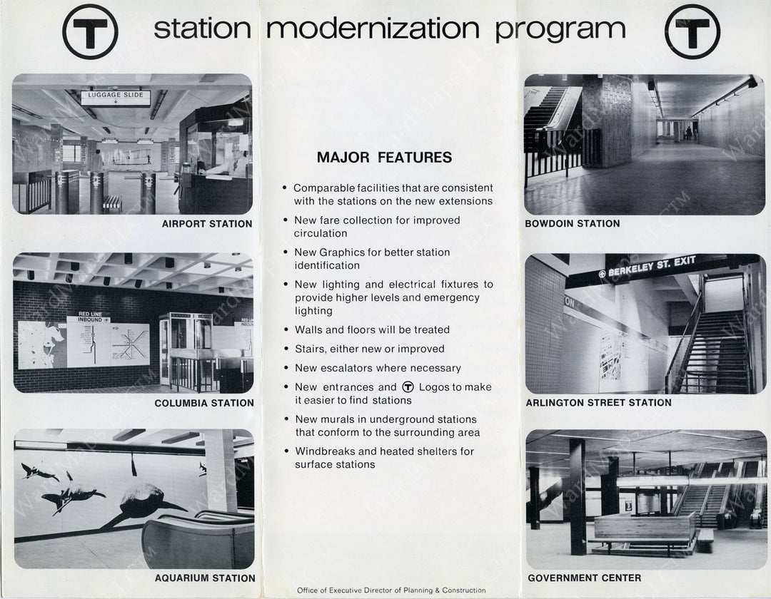 MBTA Station Modernization Round Up 1970