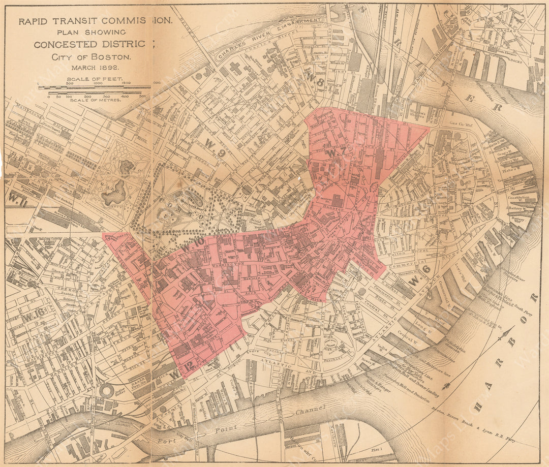 RTC Report 1892: Congested District, Boston, Massachusetts