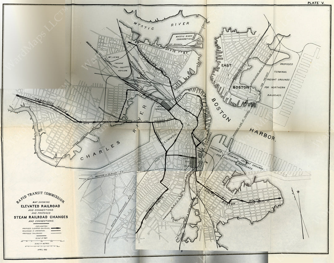 RTC Report 1892: Proposed Elevated Railroad etc., Boston, Massachusetts