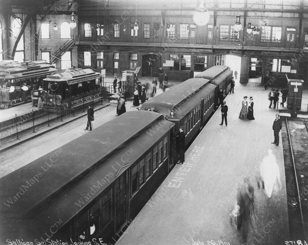 Sullivan Square Station Second Floor, Charlestown, Massachusetts, July 26, 1901