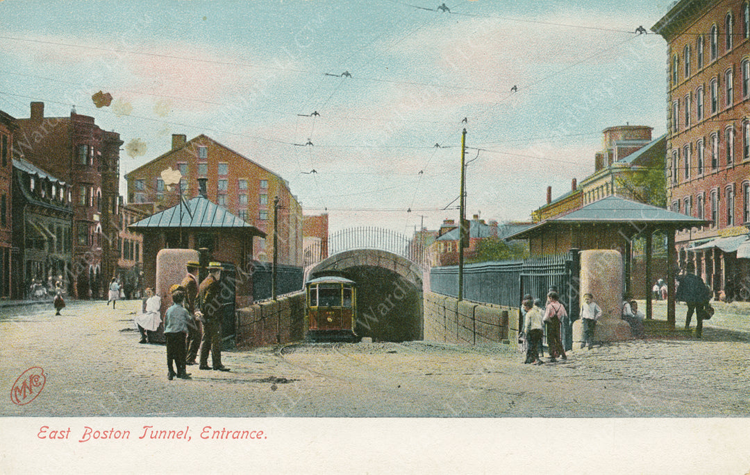 Maverick Square, East Boston, Massachusetts Circa 1905