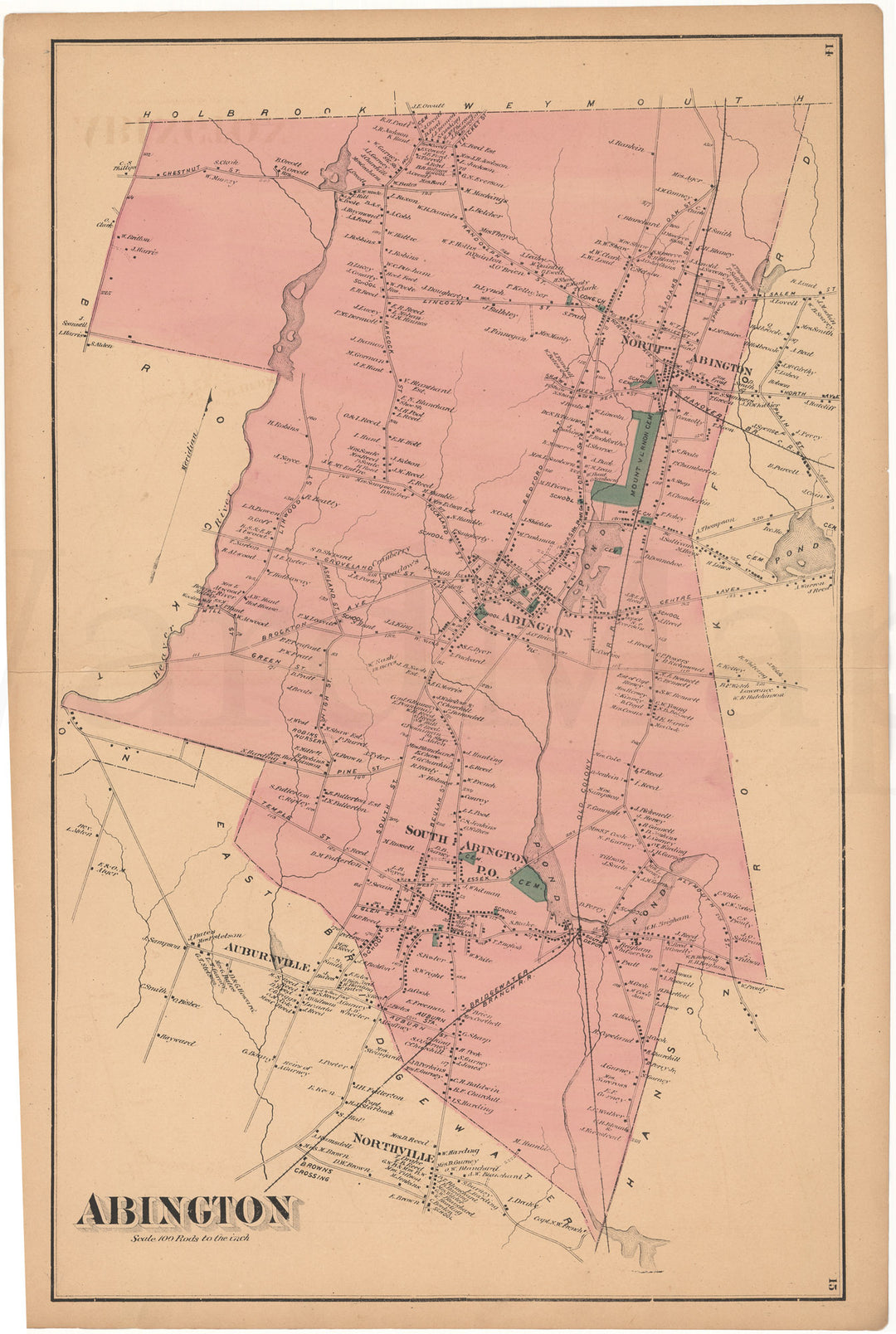 Abington, Massachusetts 1874