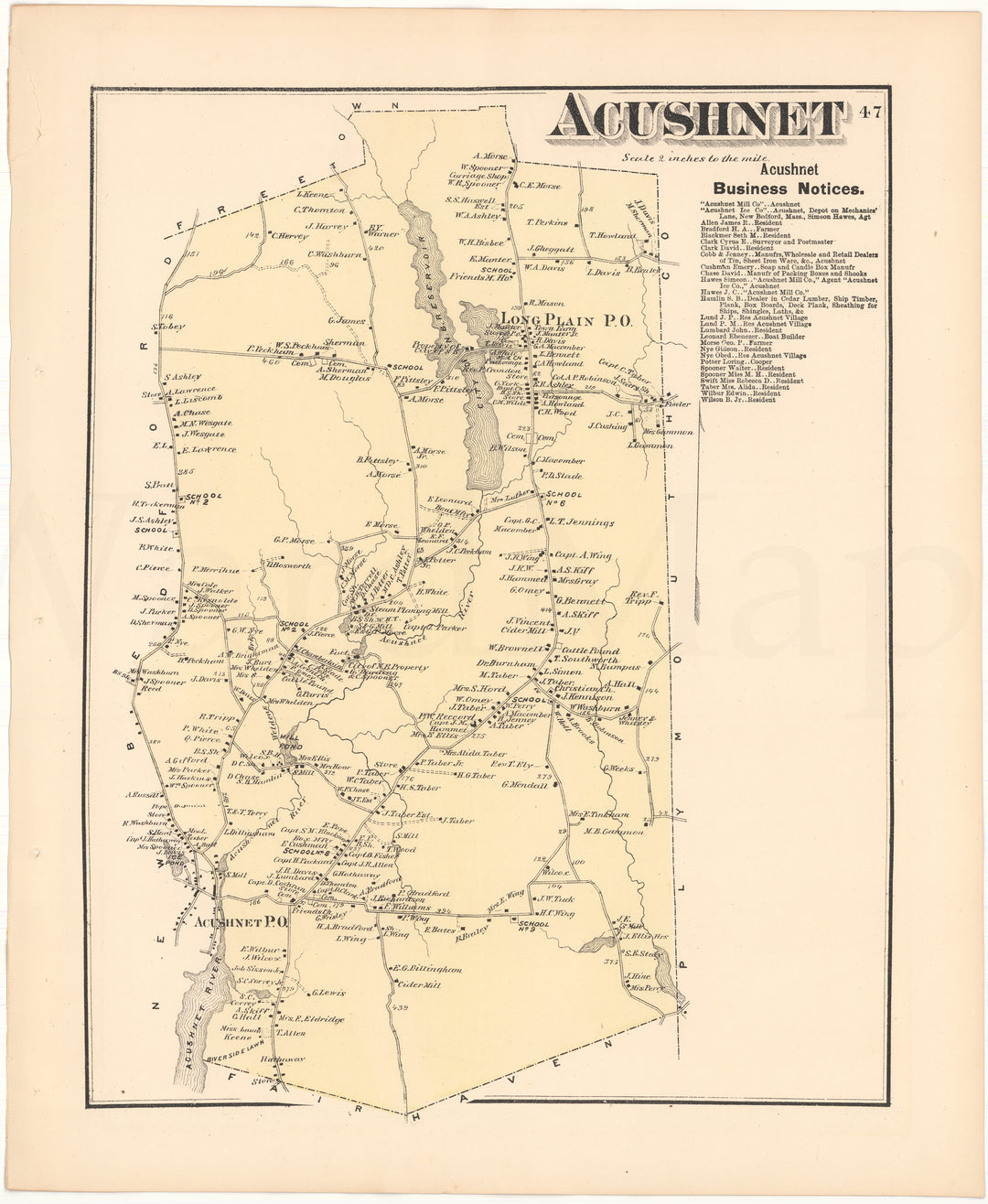 Acushnet, Massachusetts 1871