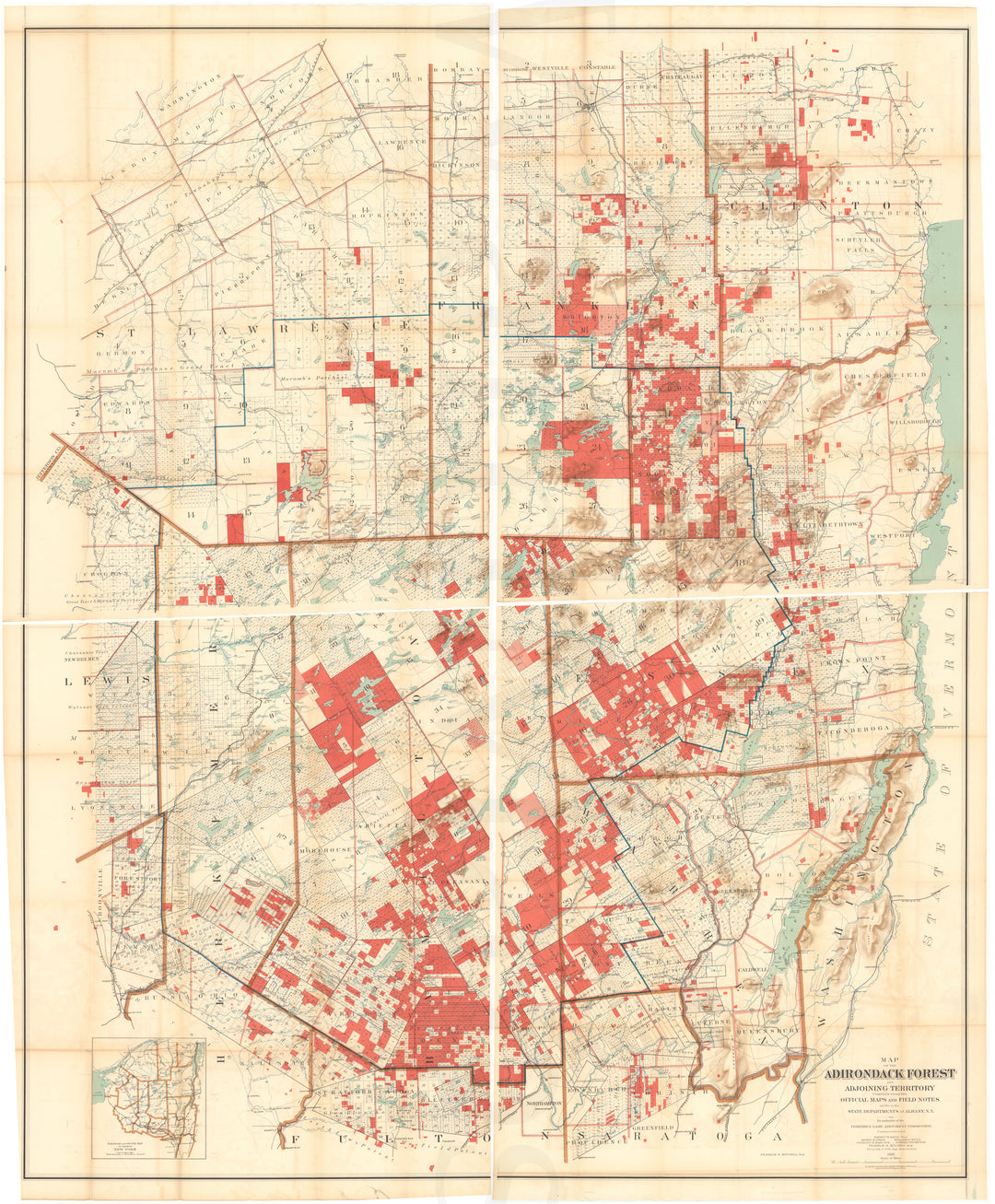 Adirondacks, New York 1895