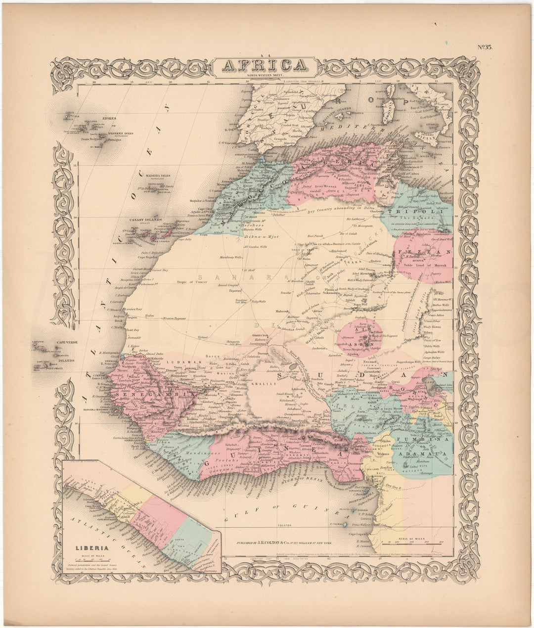 Africa 1856: Northwest Part