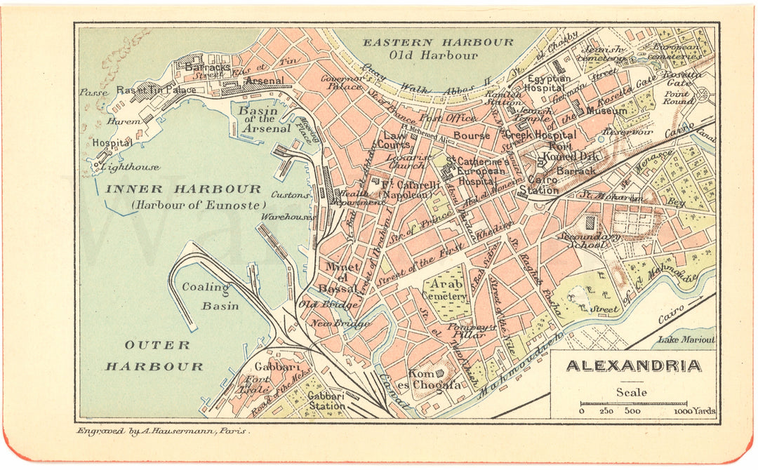 Alexandria, Egypt 1923