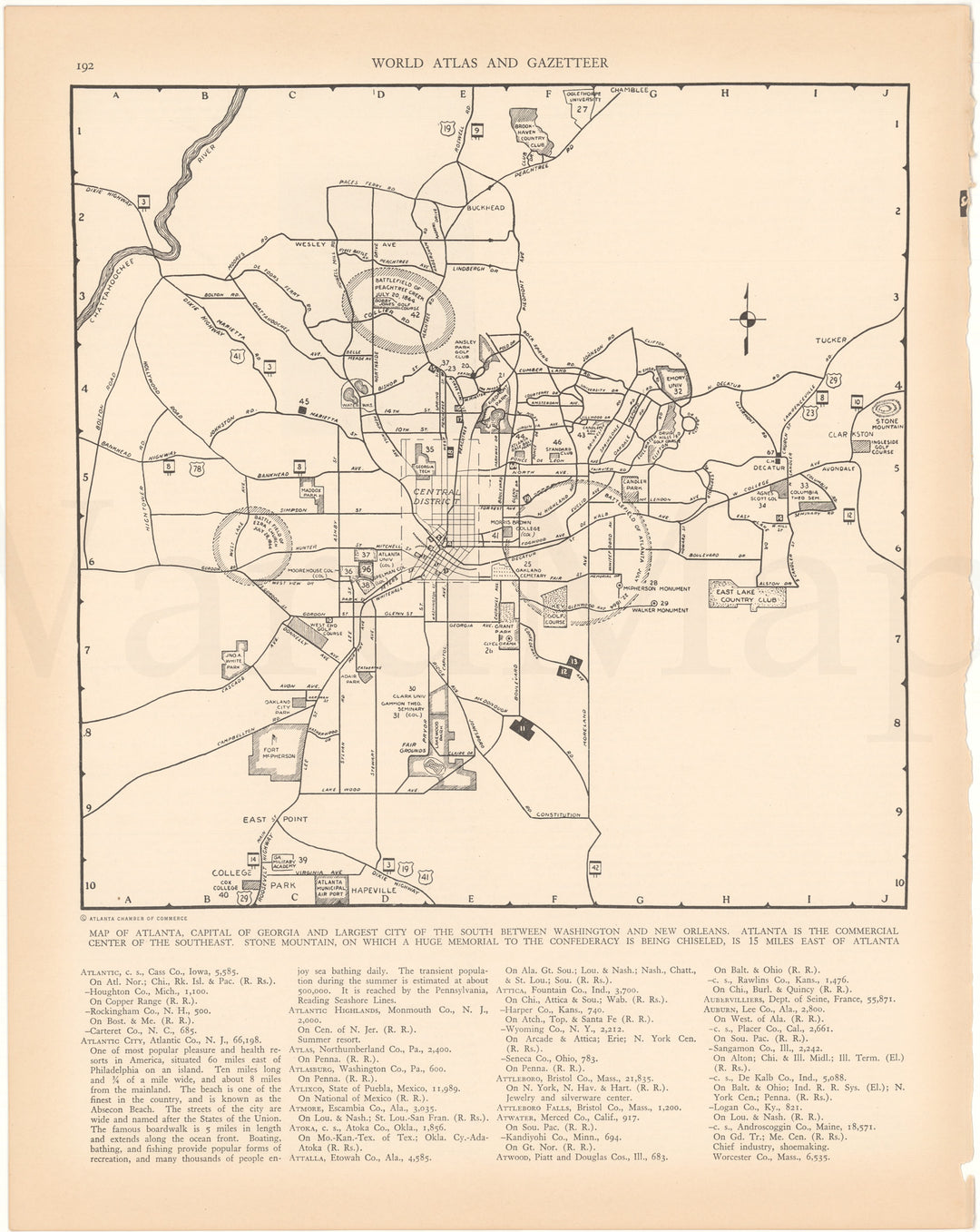 Atlanta, Georgia (USA) 1937