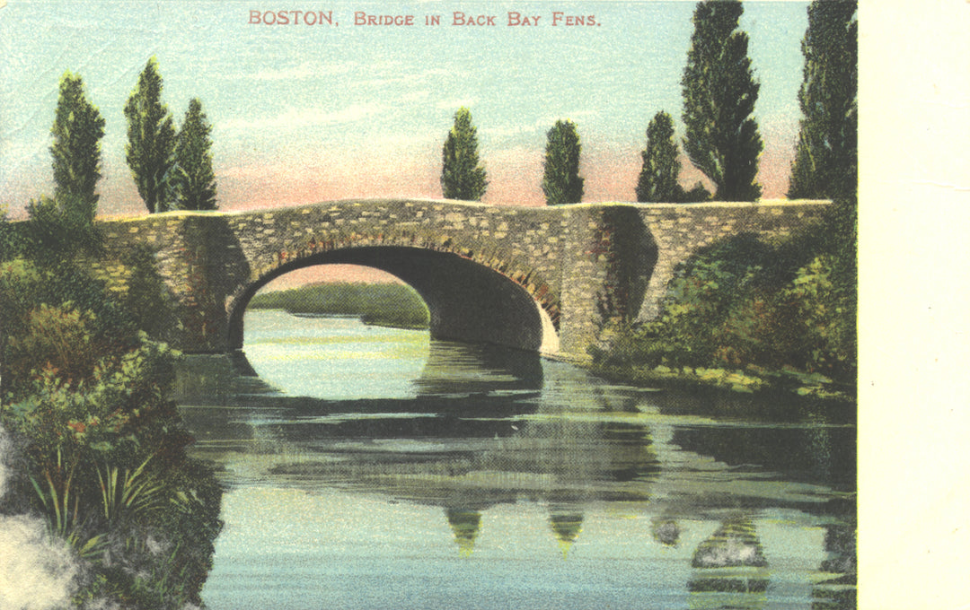 Back Bay Fens, Boston, Massachusetts: Boylston Street Bridge 03