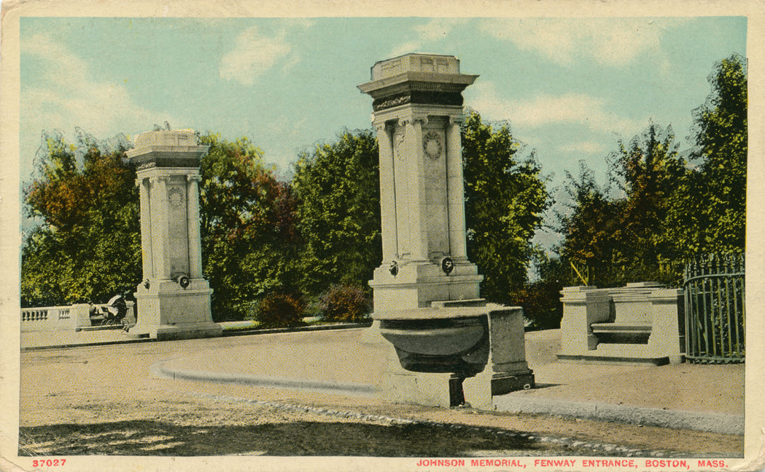 Back Bay Fens, Boston, Massachusetts: Johnson Memorial 01