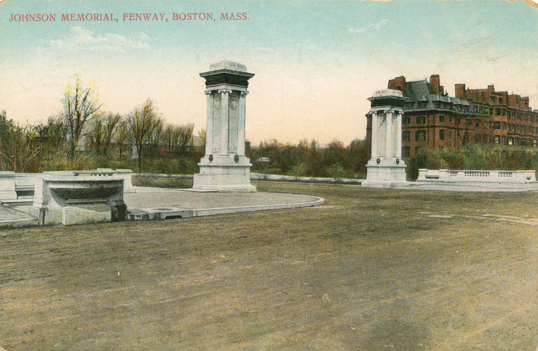 Back Bay Fens, Boston, Massachusetts: Johnson Memorial 02