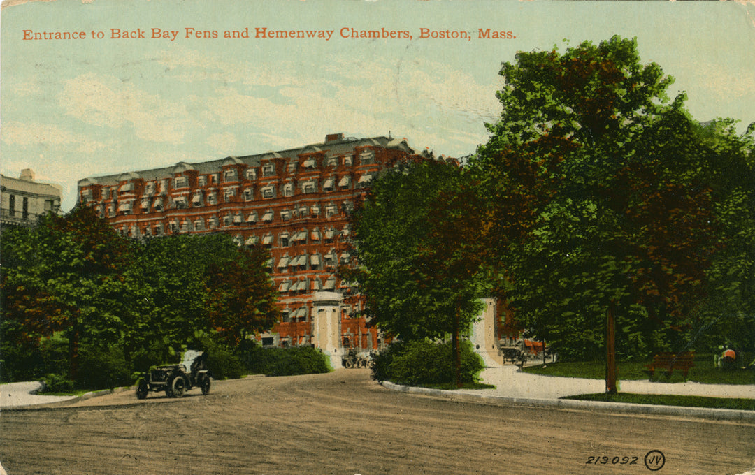 Back Bay Fens, Boston, Massachusetts: Johnson Memorial 03