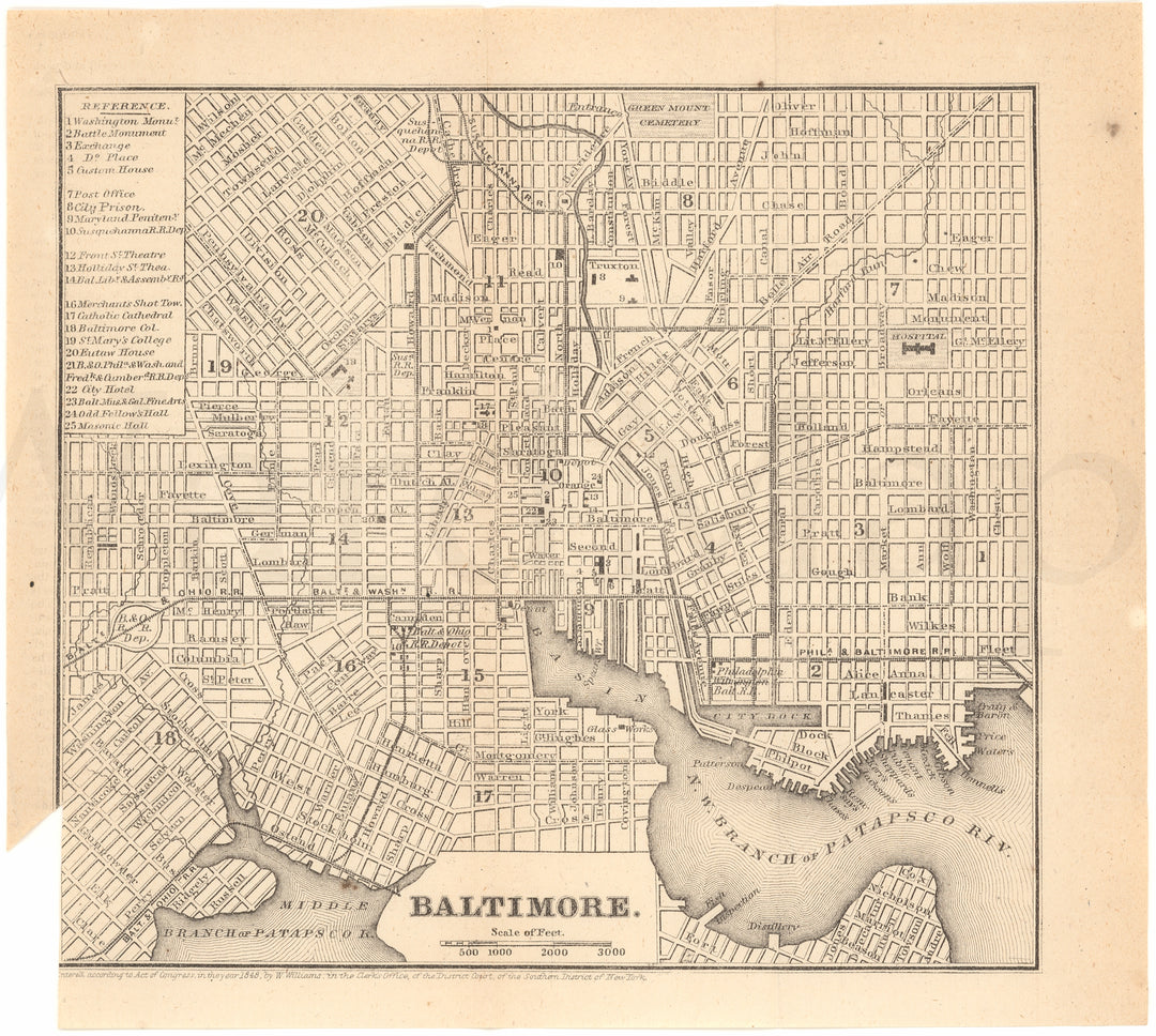 Baltimore, Maryland 1867