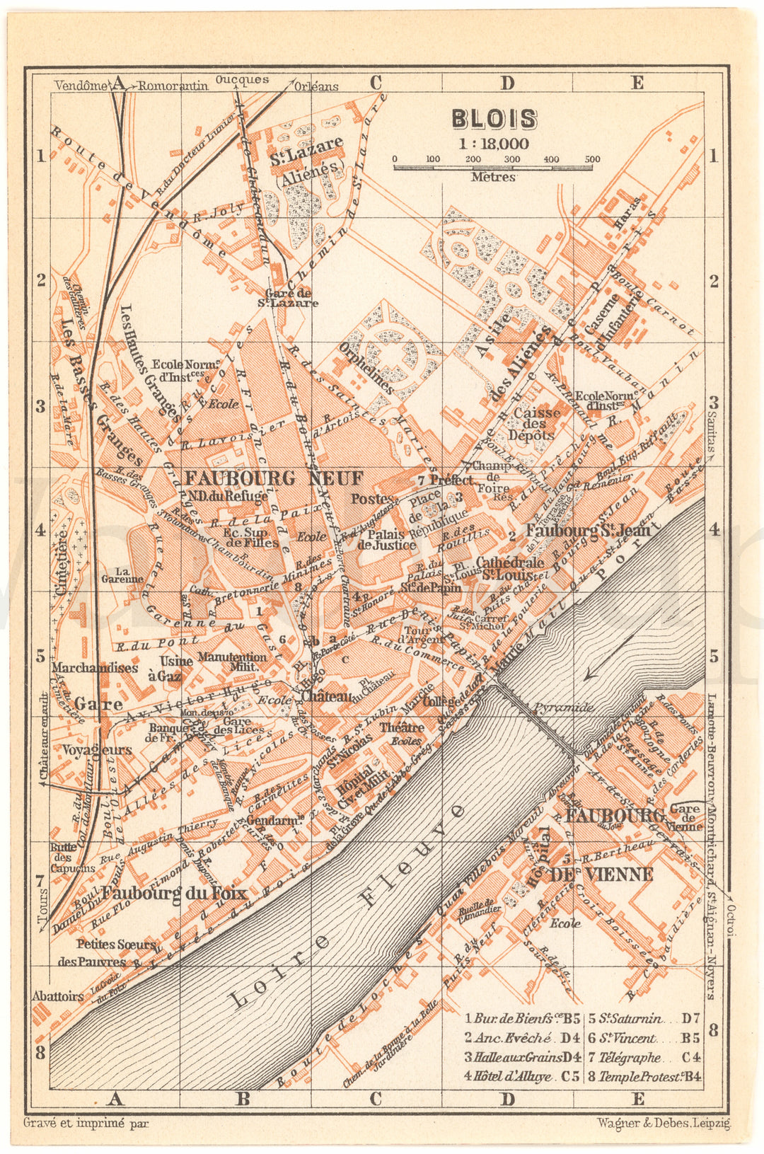 Blois, France 1913