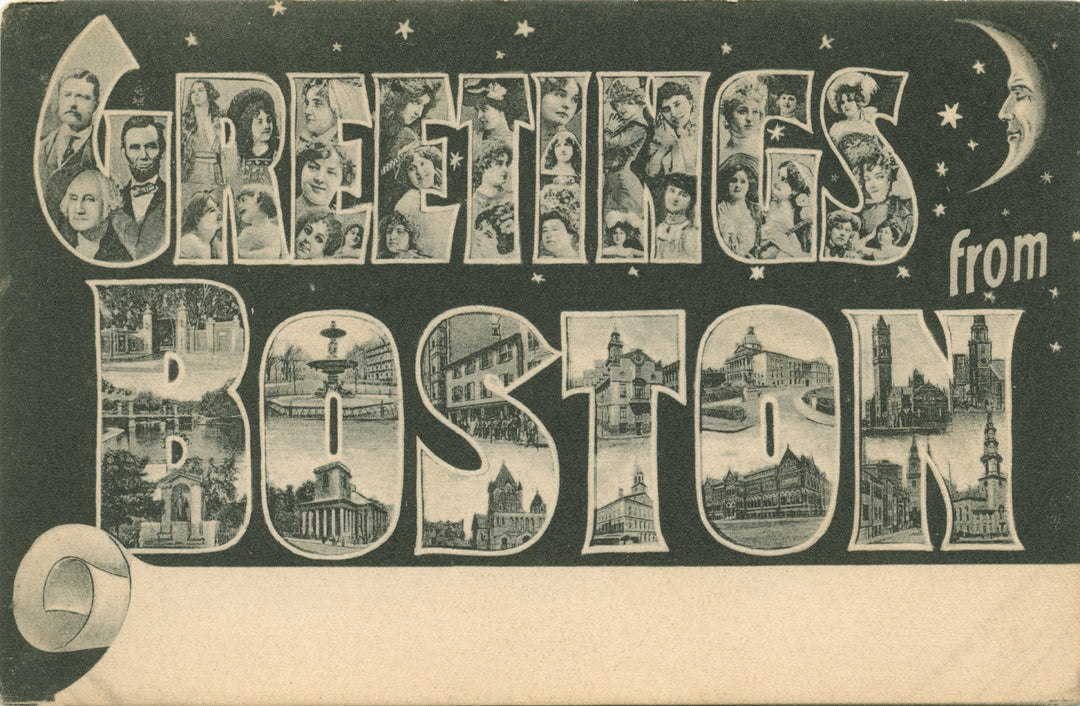 Greetings from Boston, Massachusetts (Night)