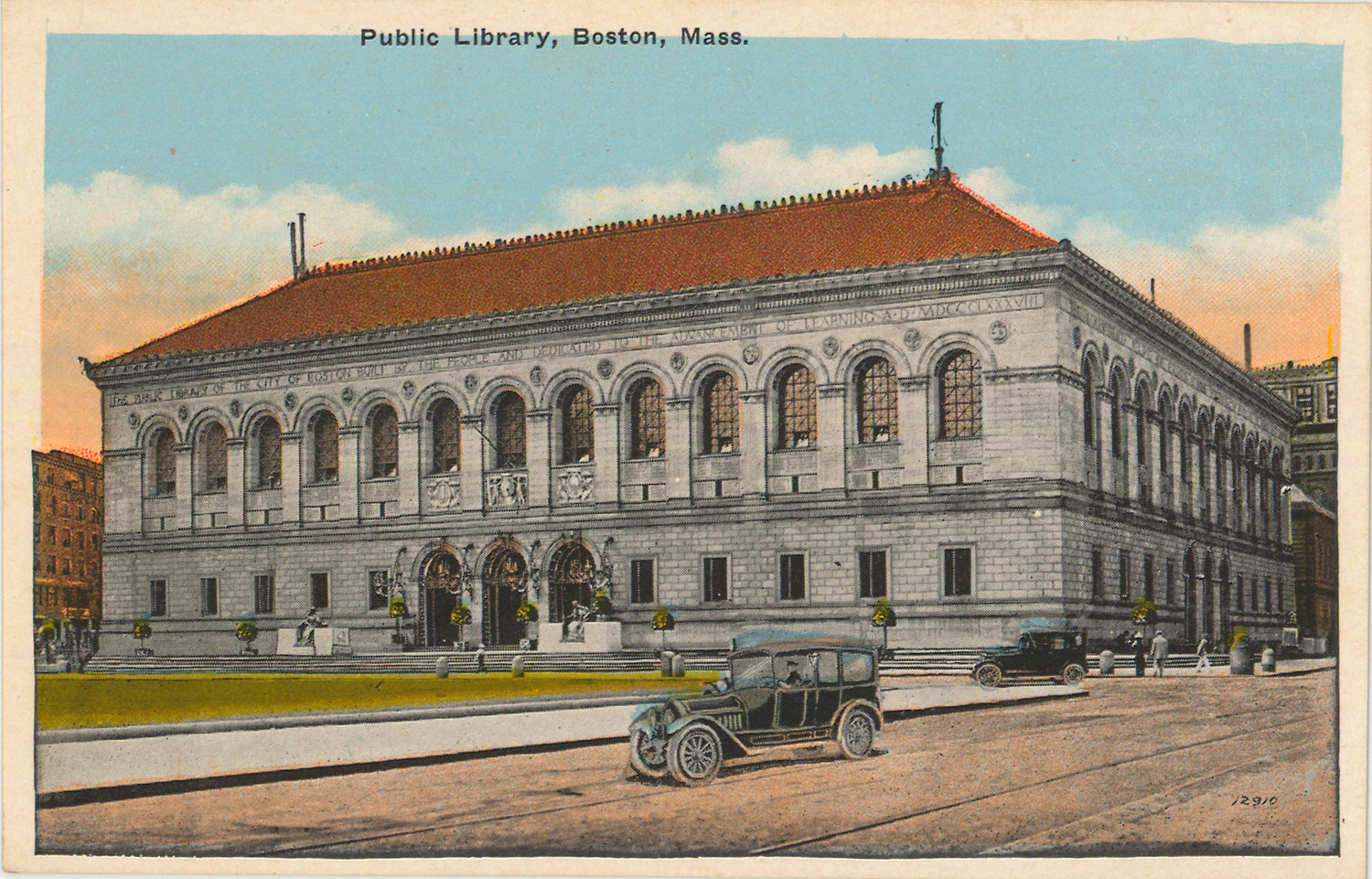 Bostonn Insurance Library Boston Public Library, Boston, Massachusetts 02 – WardMaps LLC